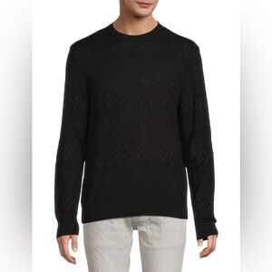 New Missoni Men’s Tonal Chevron Cotton-Blend Sweater Size: XL